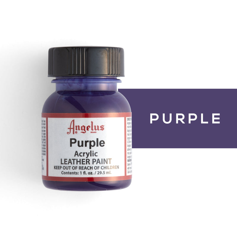 Angelus Leather Paints Purple