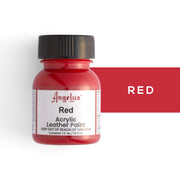 Angelus Leather Paints Red