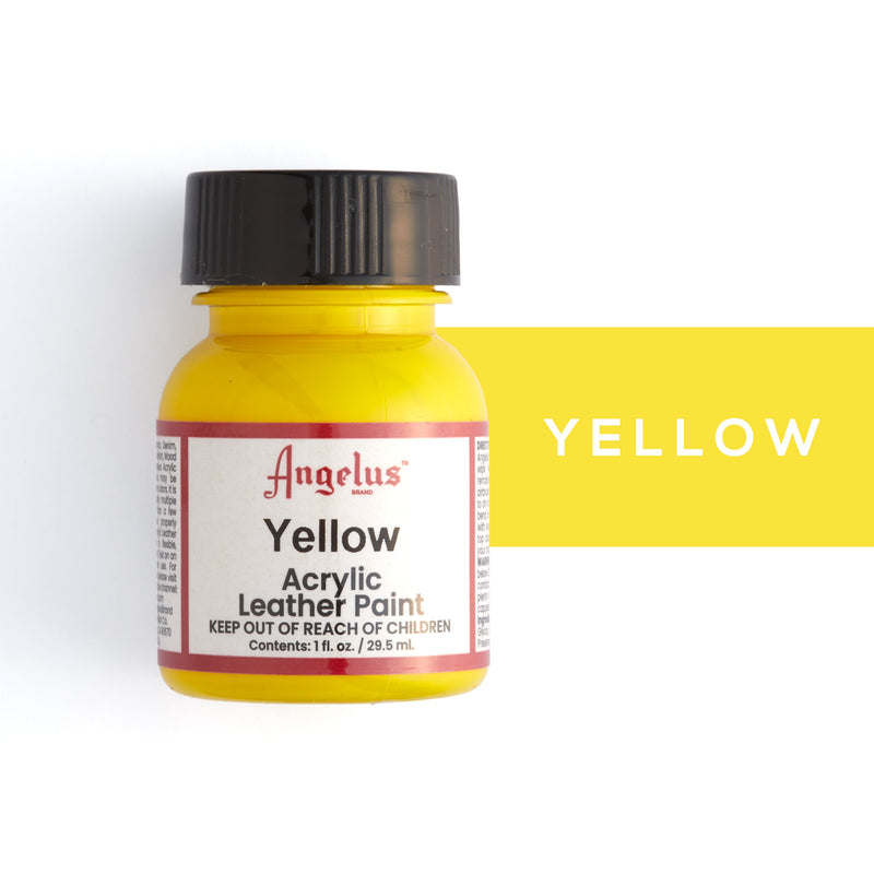 Angelus Leather Paints Yellow