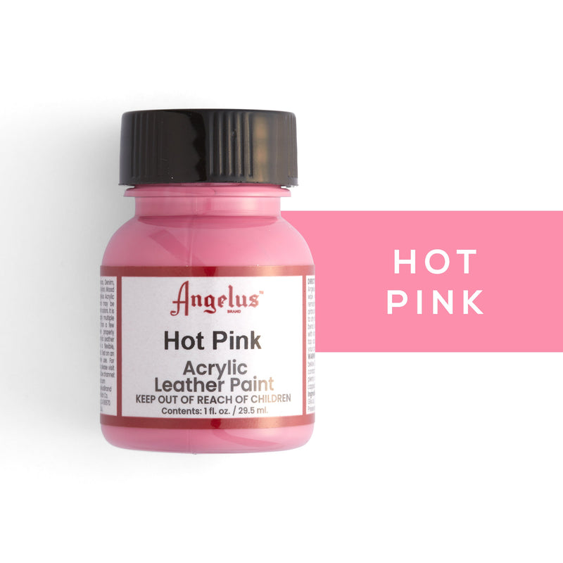Angelus Leather Paints Hot Pink