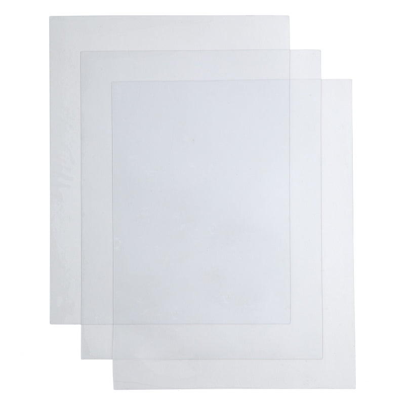 Clear Plastic Sheets 3 Pack