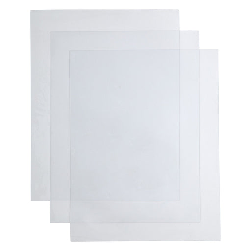 Clear Plastic Sheets 3 Pack