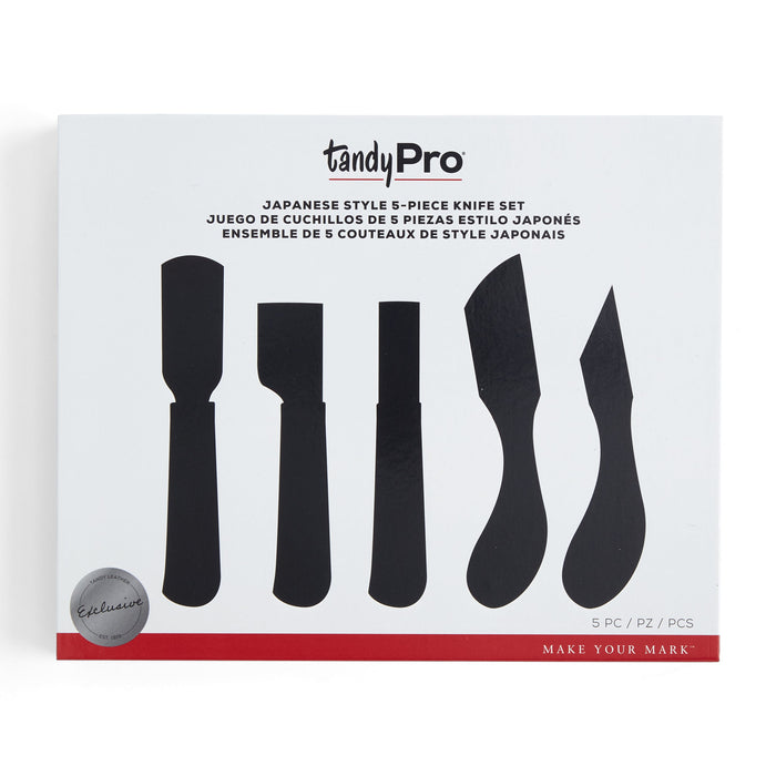 TandyPro® Tools 5-Piece Japanese Style Knife Set