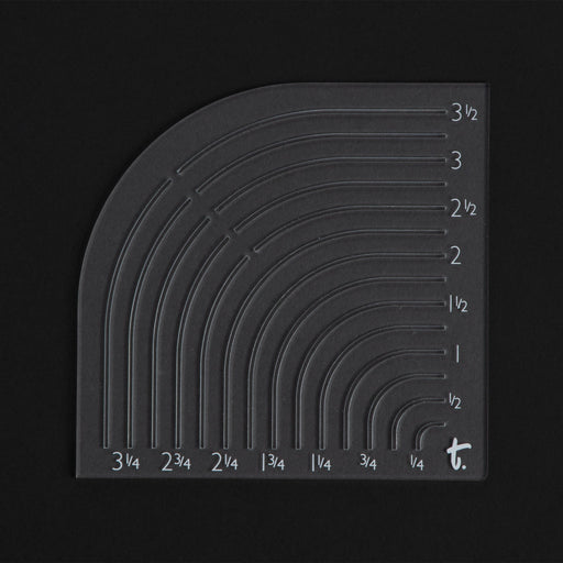 Radius Acrylic Template