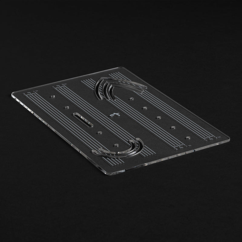 Belt End Acrylic Template