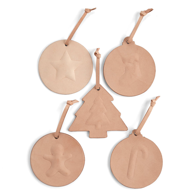 Ensemble de modèles de décorations de Noël en acrylique