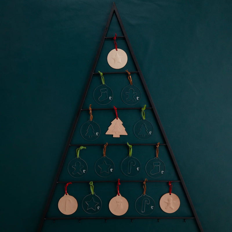 Ensemble de modèles de décorations de Noël en acrylique