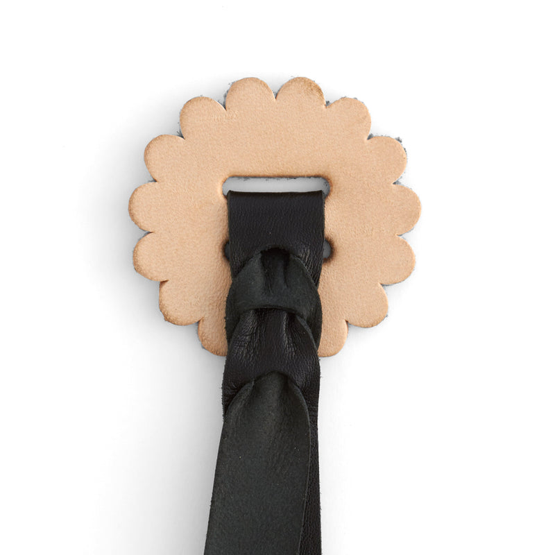 Leather Concho