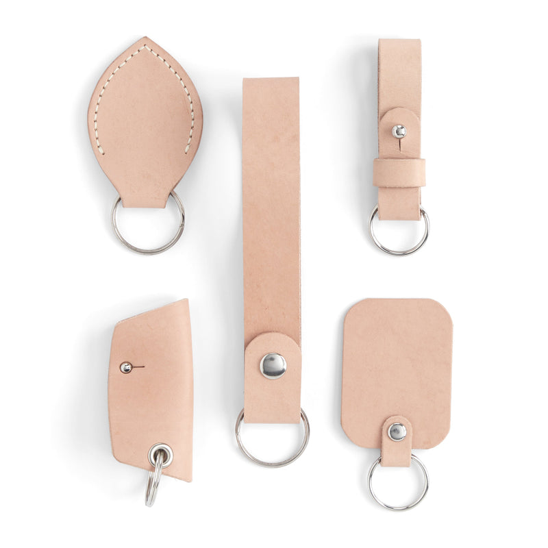 Kit de 5 porte-clés assortis