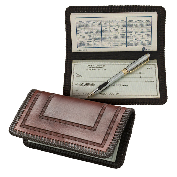 Checkbook Cover Leather Pack of 10