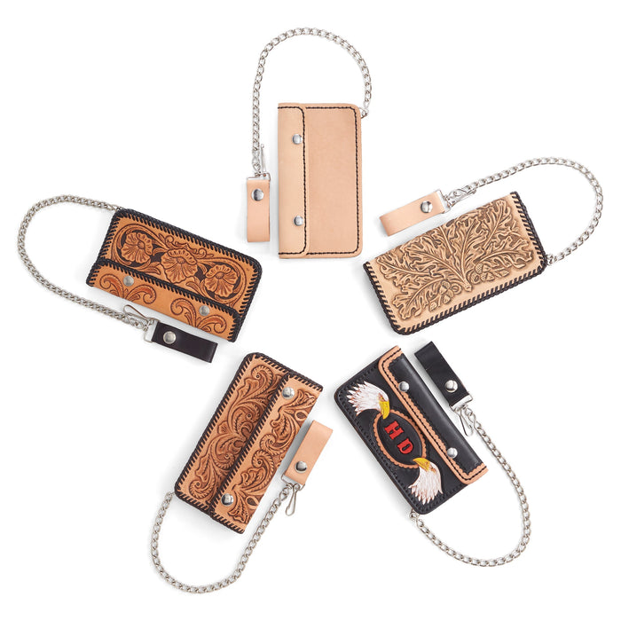 Biker Wallet Acrylic Template