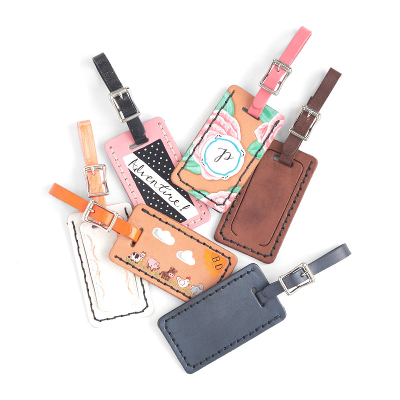 Luggage Tag Acrylic Template