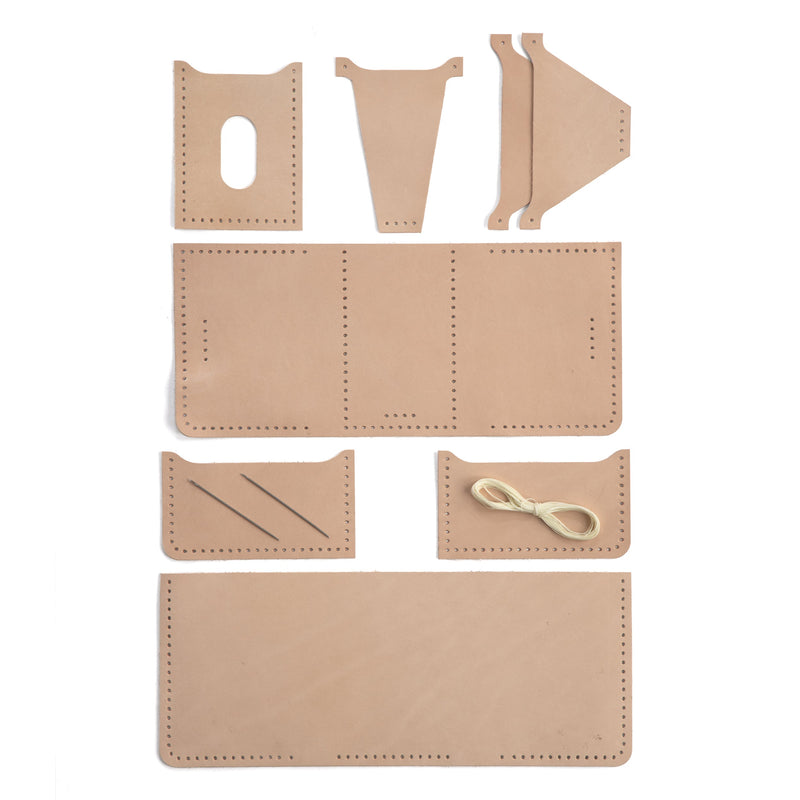 Trousse de portefeuille à trois volets Dillon