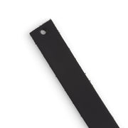 Veg-Tan Cowhide Strip Black