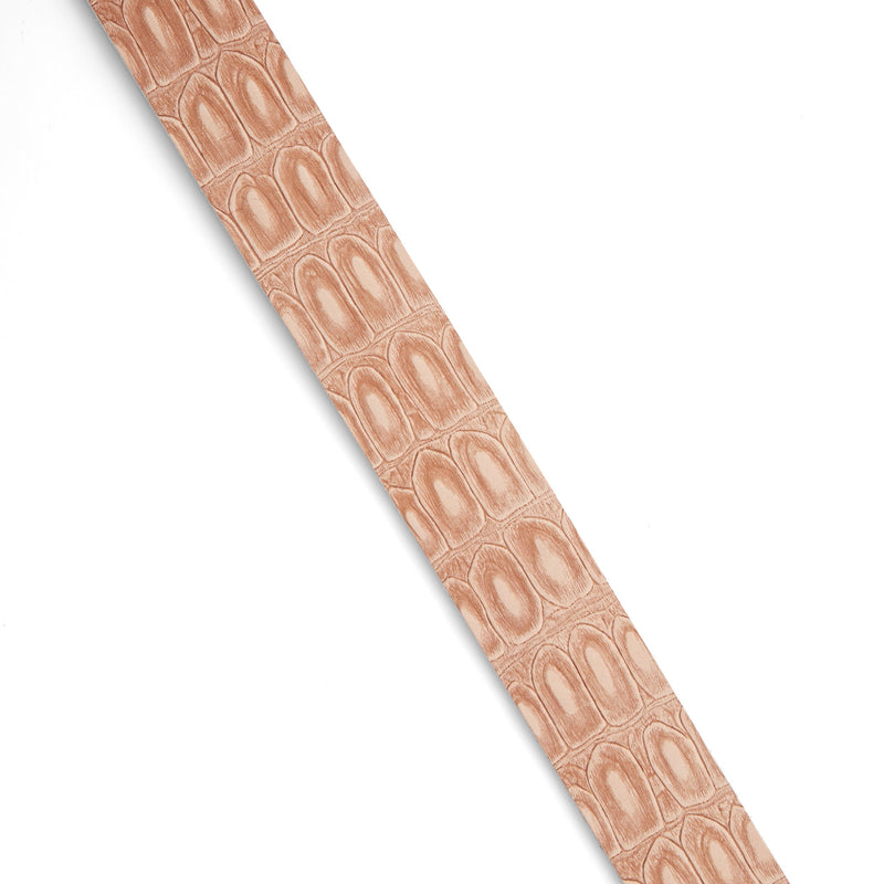 Veg-Tan Embossed Belt Blank