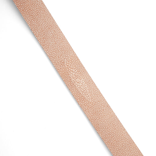 Veg-Tan Embossed Belt Blank