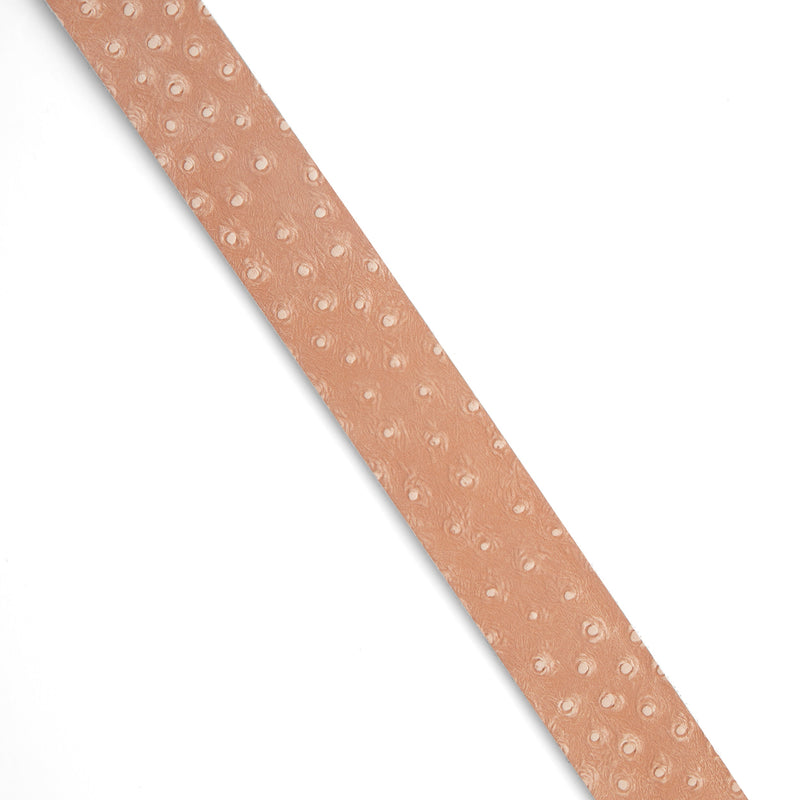 Veg-Tan Embossed Belt Blank