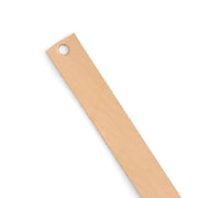 Lightweight Veg-Tan Cowhide Strip Natural