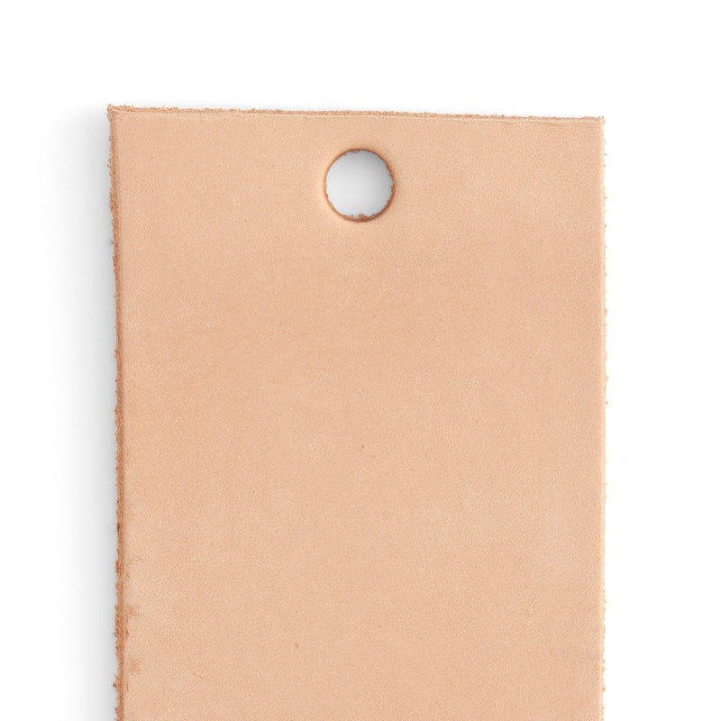 Veg-Tan Cowhide Strip Natural