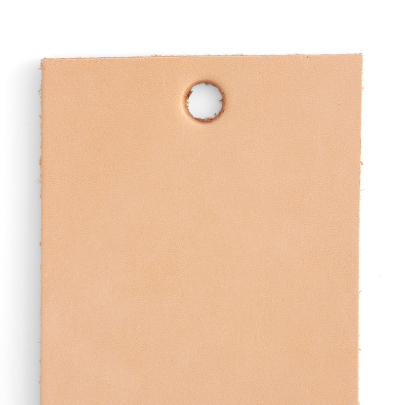 Veg-Tan Cowhide Strip Natural