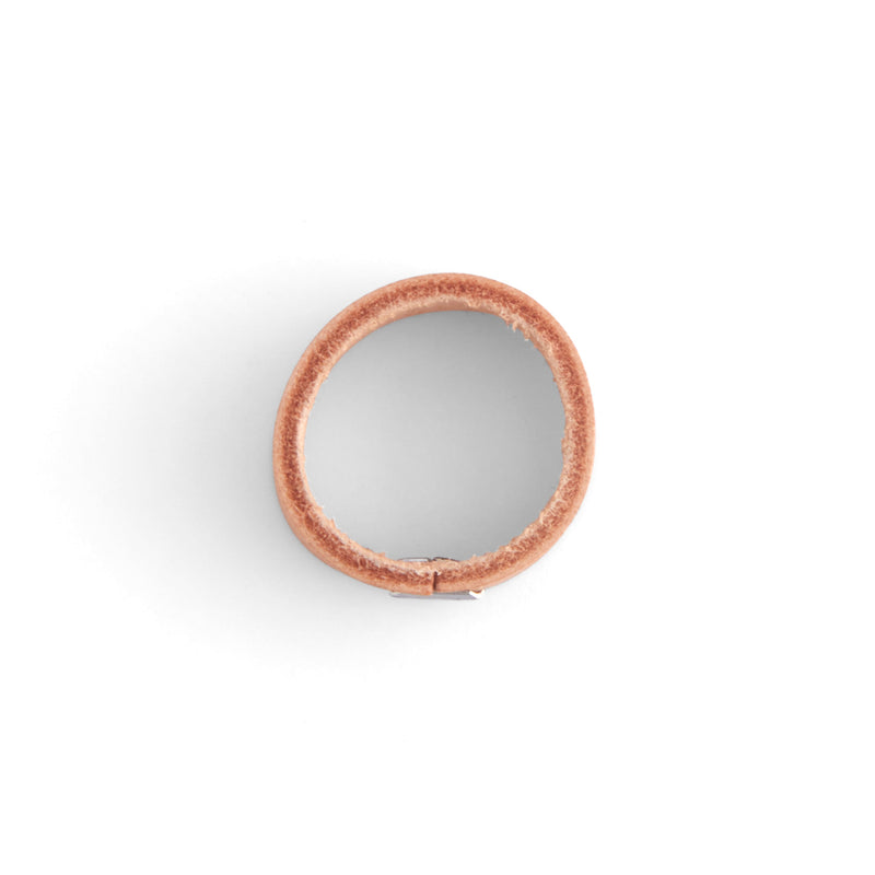 Natural Cowhide Belt Keepers