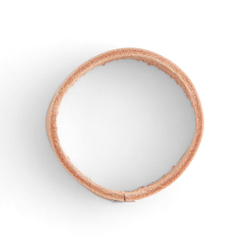 Natural Cowhide Belt Keepers