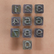 Craftool® Sans-Serif Number Stamp Set