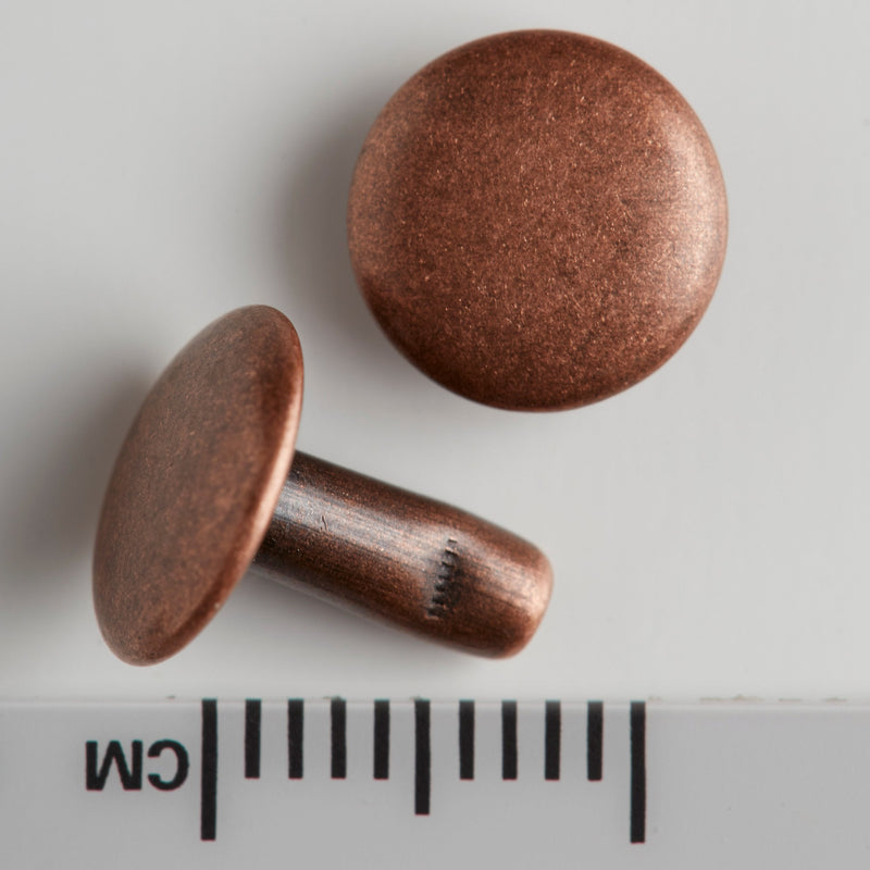 Rivets à double capuchon, paquet de 1 000