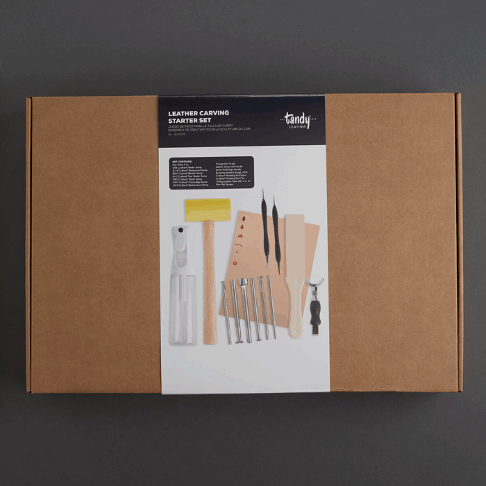 Leather Carving Starter Set