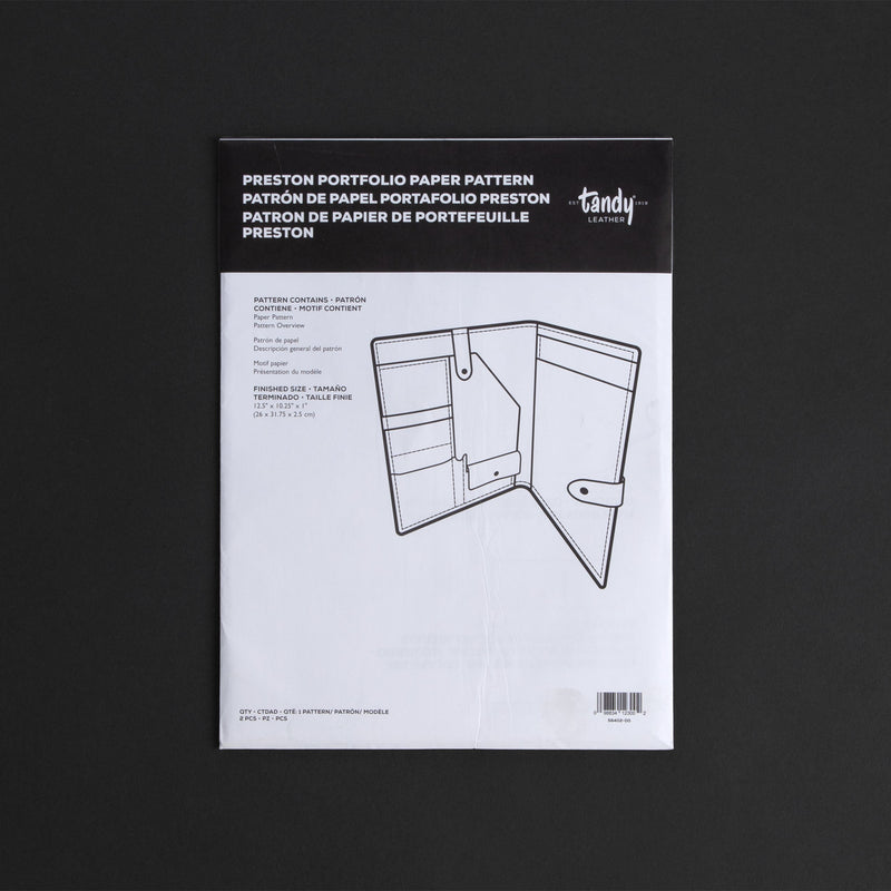 Preston Portfolio Paper Pattern
