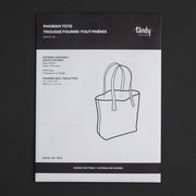 Phoenix Tote Paper Pattern