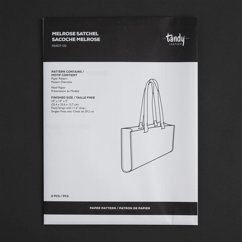 Modèle de papier de sac à main Melrose