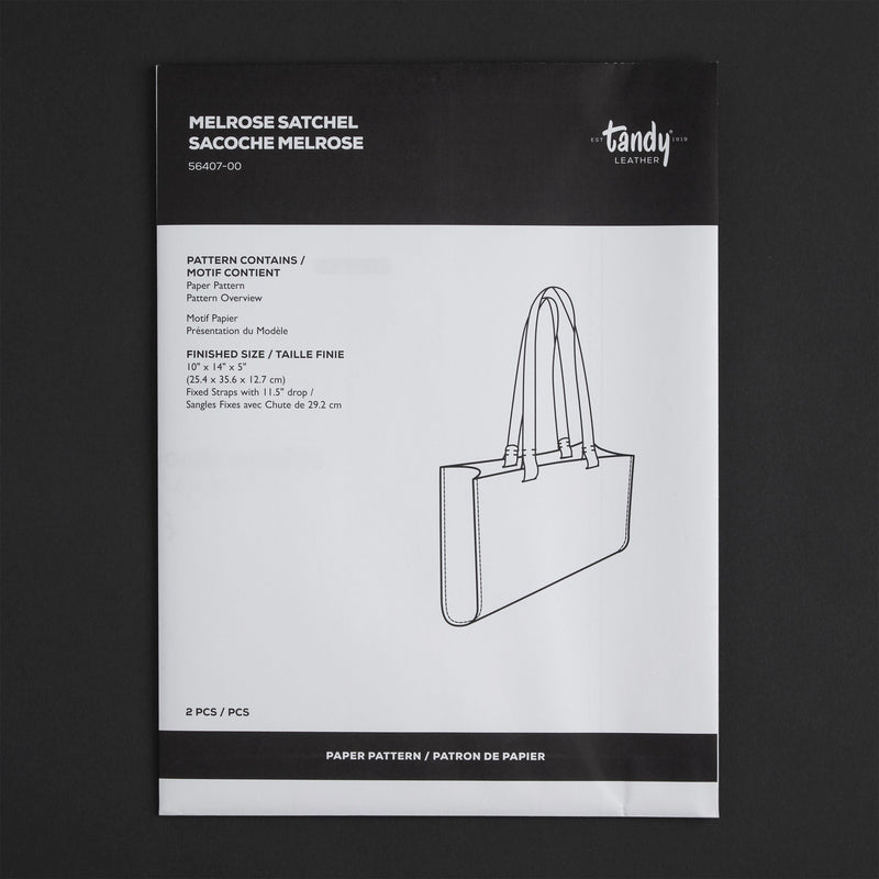 Melrose Satchel Paper Pattern