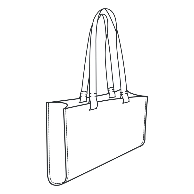 Modèle de papier de sac à main Melrose