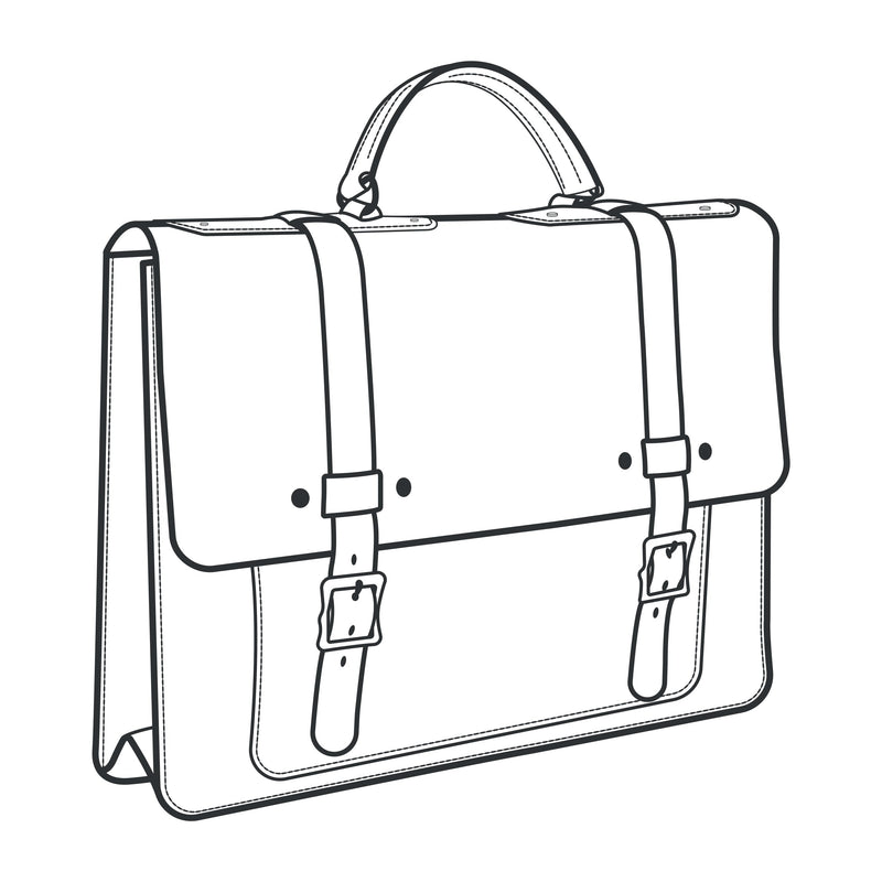 Ohio Briefcase Paper Pattern