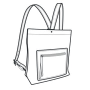 Brooklyn Backpack Paper Pattern