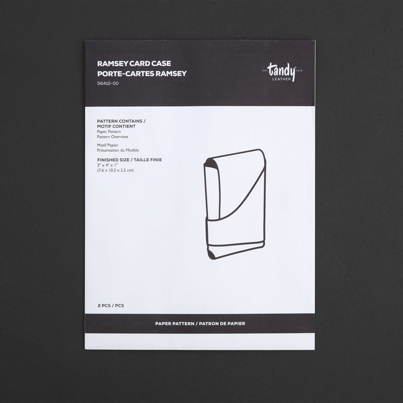 Ramsey Card Case Paper Pattern - FINAL SALE