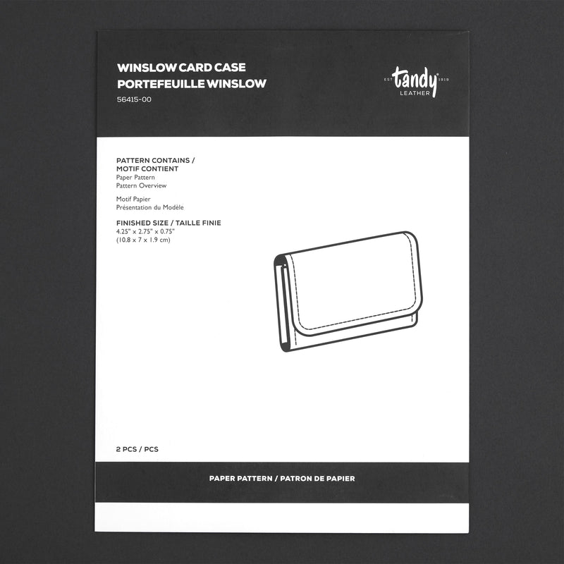 Winslow Small Wallet Paper Pattern - FINAL SALE