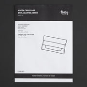 Aspen Card Case Paper Pattern - FINAL SALE