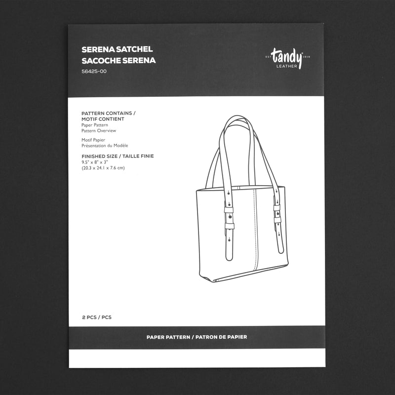 Patron en papier pour sac Serena