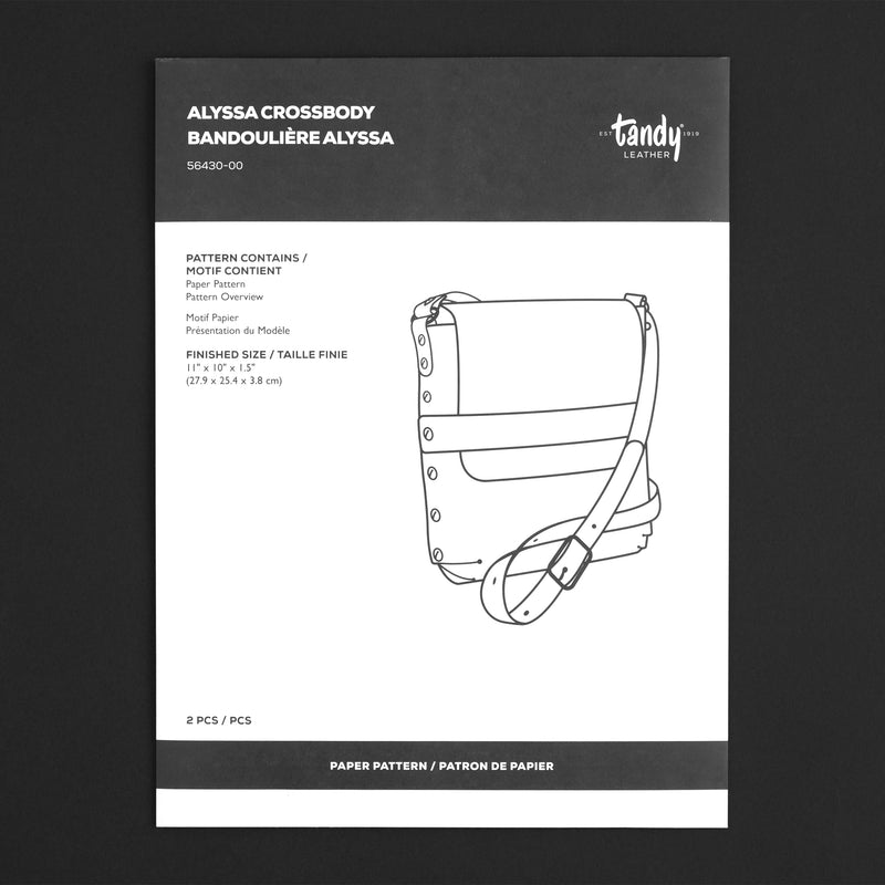 Modèle de papier Alyssa Crossbody