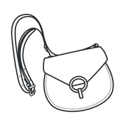 Isabella Turn Lock Crossbody Paper Pattern