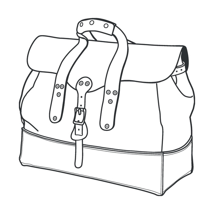 Field Overnight Bag Paper Pattern