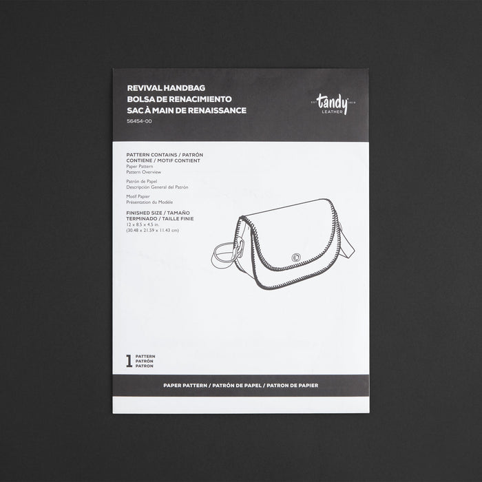 Revival Handbag Paper Pattern