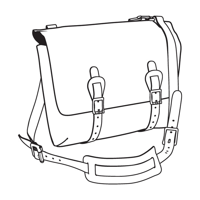 Field Briefcase Paper Pattern