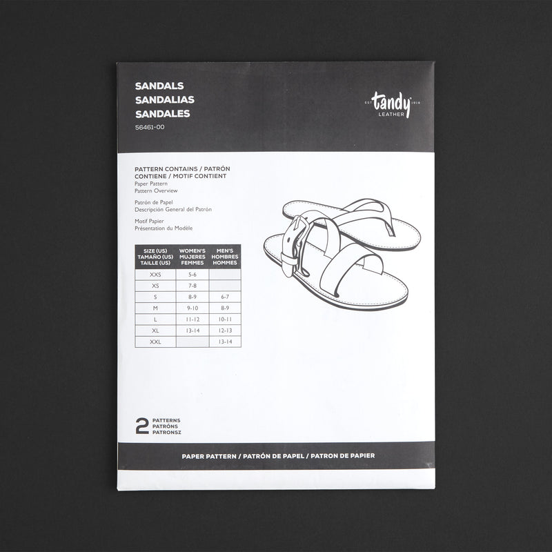Sandal Paper Pattern