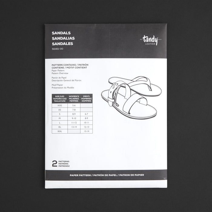 Sandal Paper Pattern