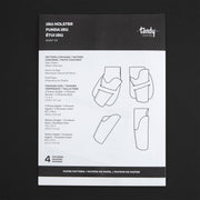 1911 Holster Paper Pattern