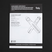 Gunslinger Ammo Belt Paper Pattern