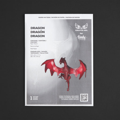 Creative Awl Dragon Paper Pattern
